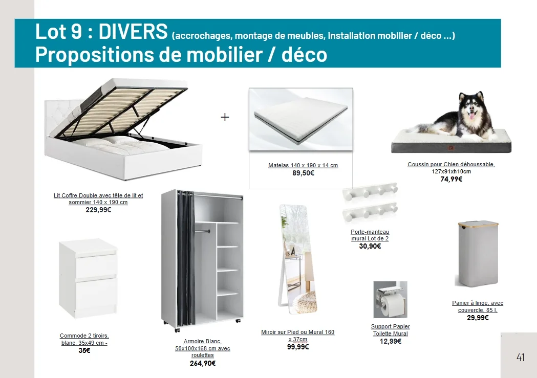 Liste d'achat